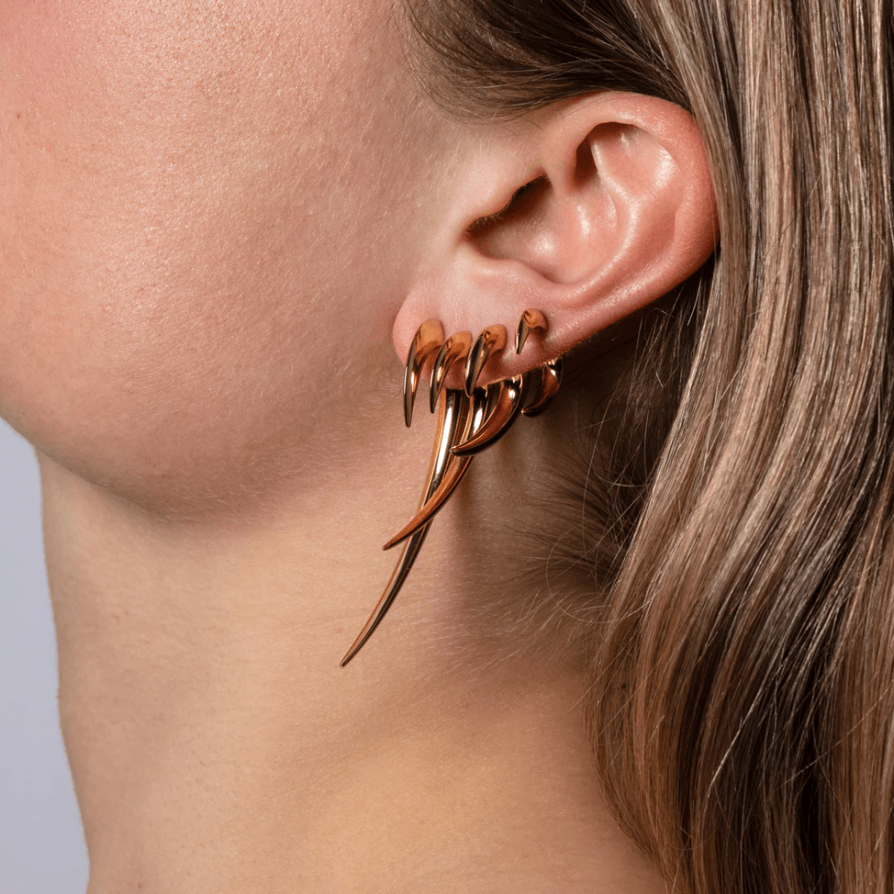 Hook Size 2 Earrings - Yellow Gold Vermeil