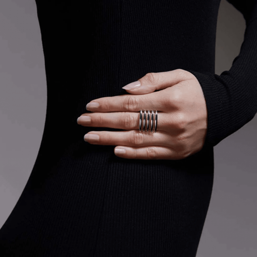 Silver Quill Ring