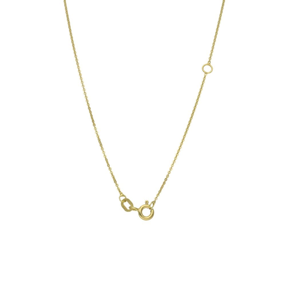 Ladies 9ct Gold Diamond & London Blue Topaz Pendant & Chain