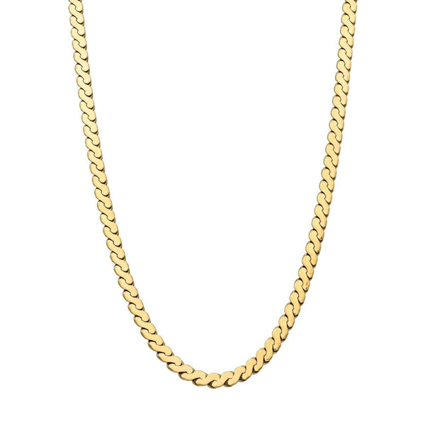 9ct Yellow Gold Fancy-Link Chain - 20" - 14.5g