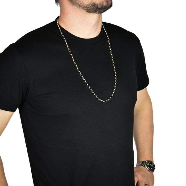 9ct Yellow Gold 30" Belcher Chain - 15.6g