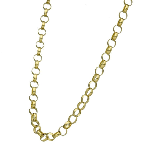 9ct Yellow Gold 30" Belcher Chain - 15.6g