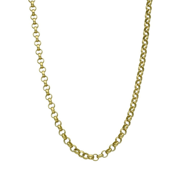 9ct Yellow Gold Belcher Chain - 24" - 12.5g
