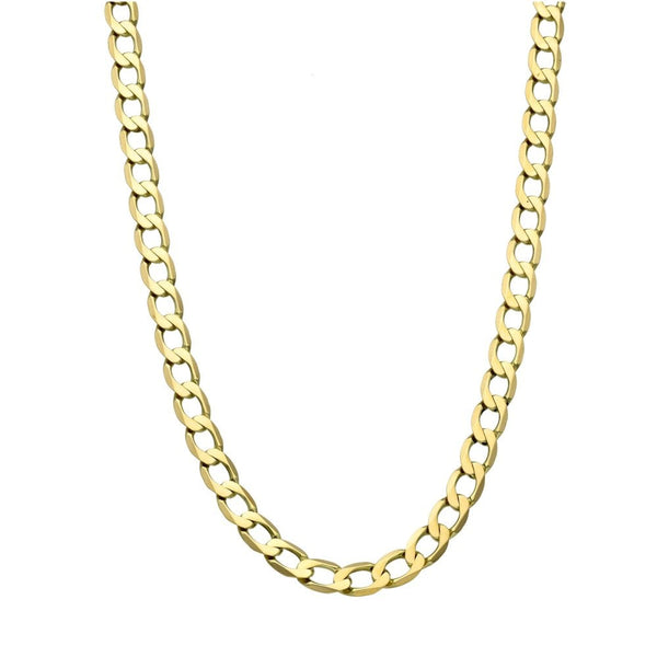 9ct Yellow Gold Curb Chain - 20" - 14.8g