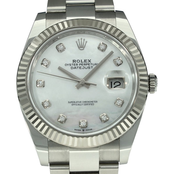 Datejust 41 126334 - Gents Watch - Diamond Dial - 2021