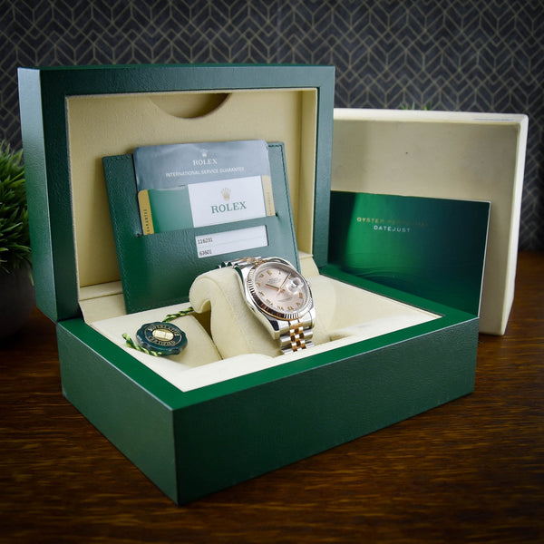 Datejust 116231 - Gents Watch - Baton Dial - 2015