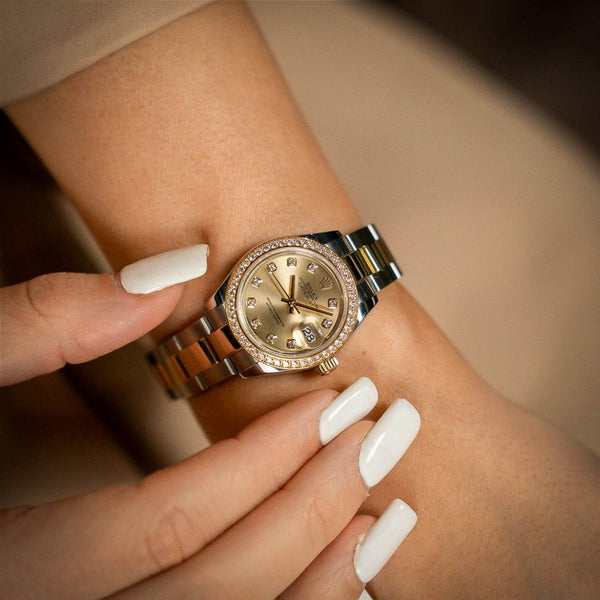 Datejust 28 279383RBR - Ladies Watch - Diamond Bezel - 2021