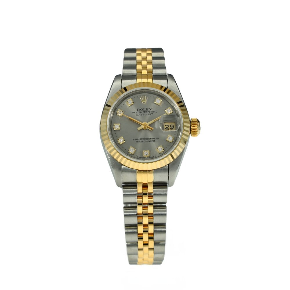 Datejust 69173 - Ladies Watch - Silver Diamond Dial - 1993