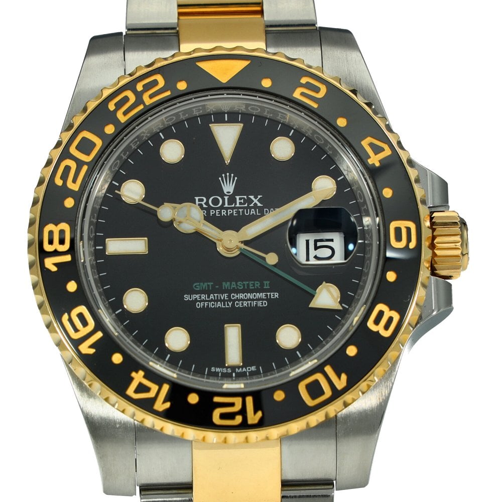 GMT-Master II 116713LN - Gents Watch - Black Dial - 2017