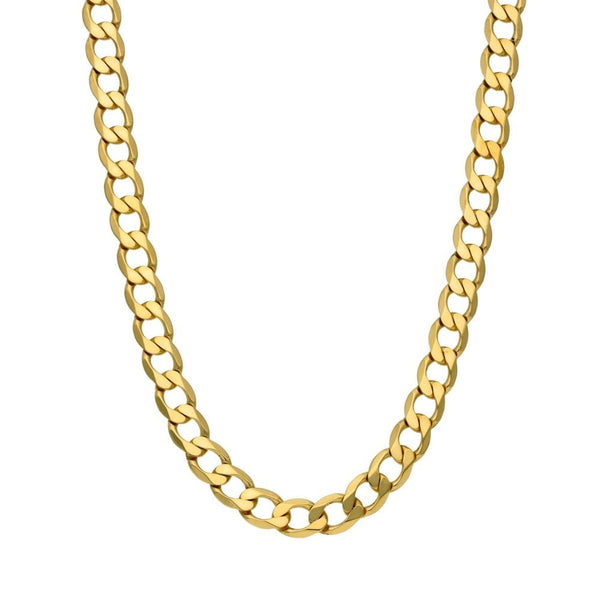 9ct Yellow Gold 23" Curb Chain - 26.0g