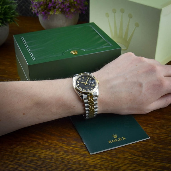 Datejust 116233 - Gents Watch - Black Jubilee Dial - 2007