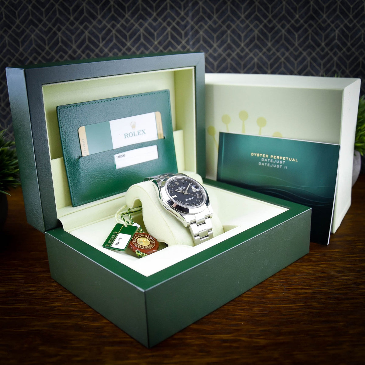 Datejust II 116300 - Gents Watch - Grey Roman Dial - 2015