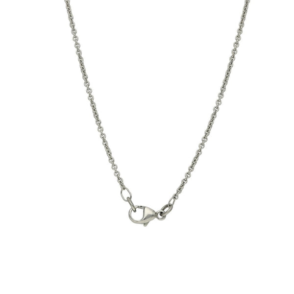 950 Platinum Diamond Solitaire Pendant & Necklace - 18" - 0.31ct
