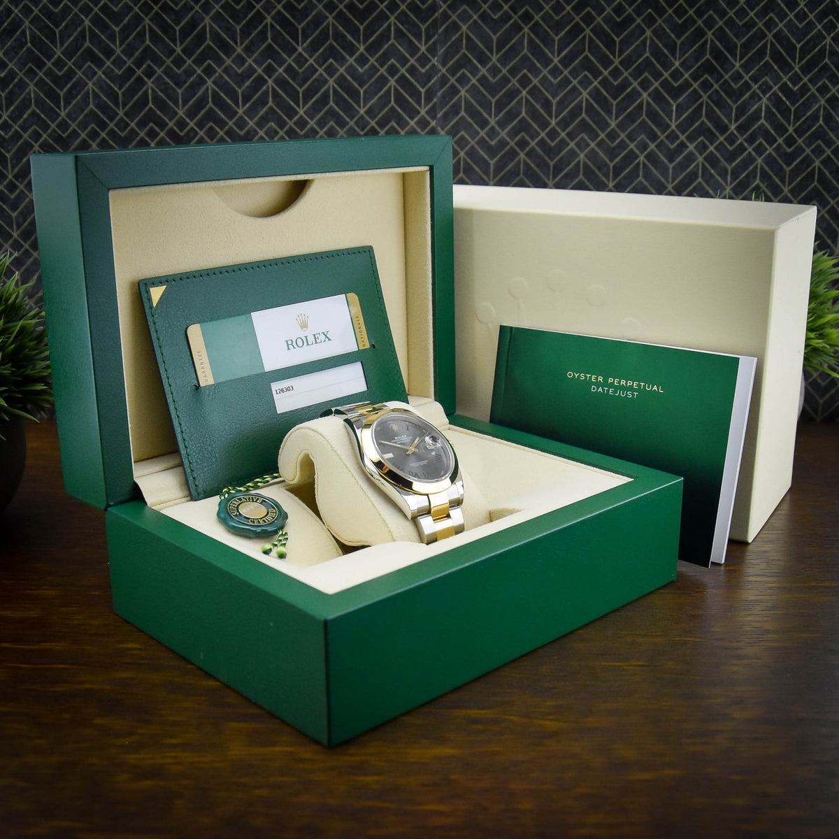 Datejust 41 126303 - Gents Watch - Wimbledon Dial - 2019