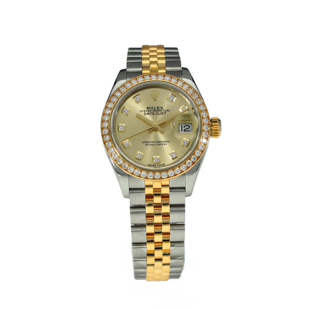 Datejust 28 279383RBR - Ladies Watch - Diamond Bezel - 2016