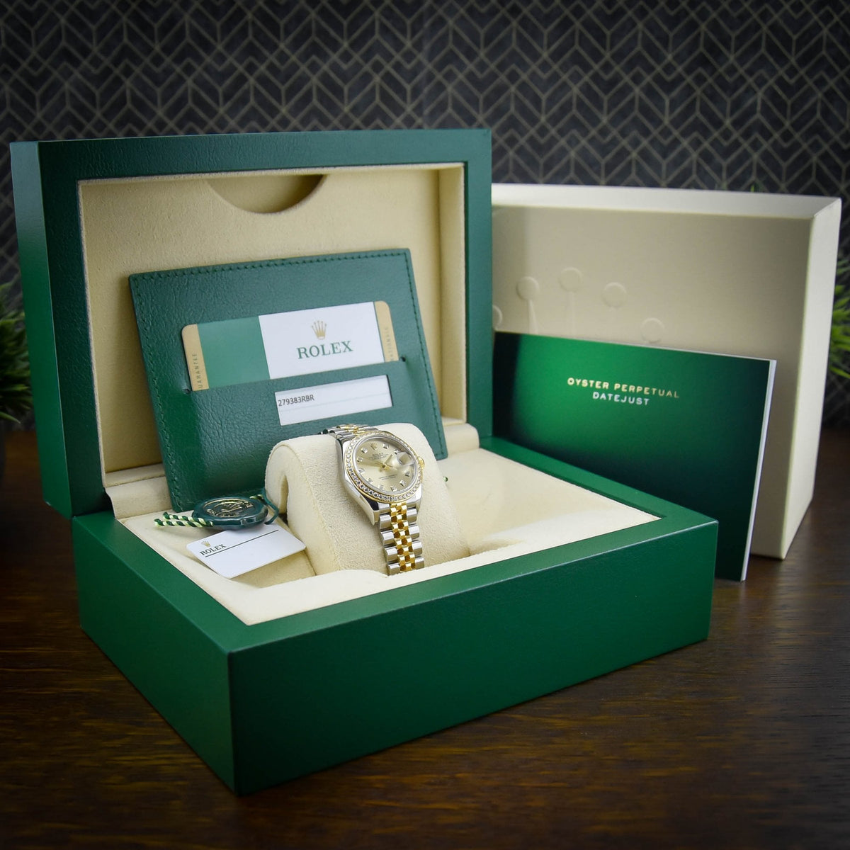 Datejust 28 279383RBR - Ladies Watch - Diamond Bezel - 2016