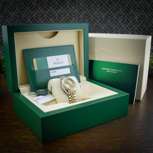 Datejust 28 279383RBR - Ladies Watch - Diamond Bezel - 2016