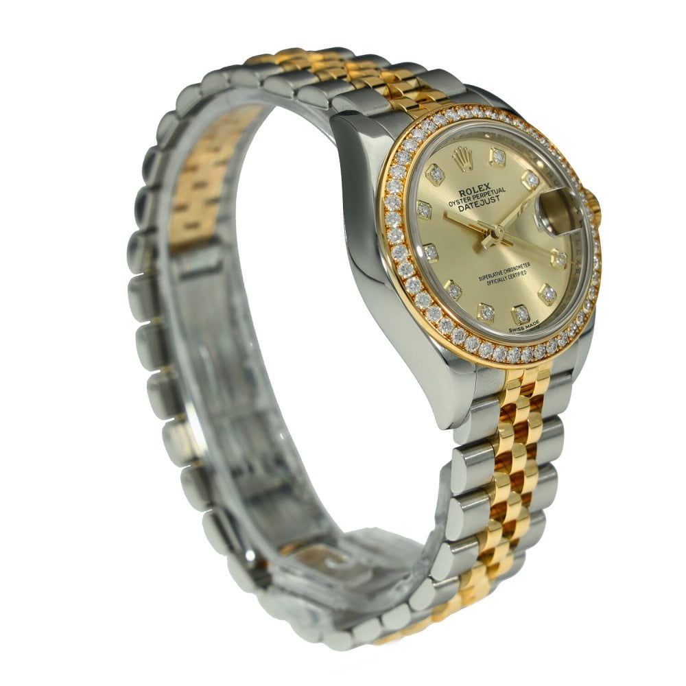 Datejust 28 279383RBR - Ladies Watch - Diamond Bezel - 2016