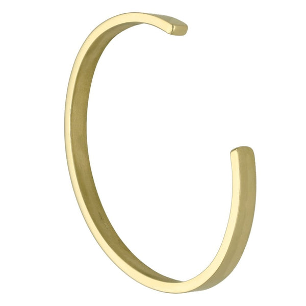 9ct Yellow Gold Cuff Bangle - 28.2g