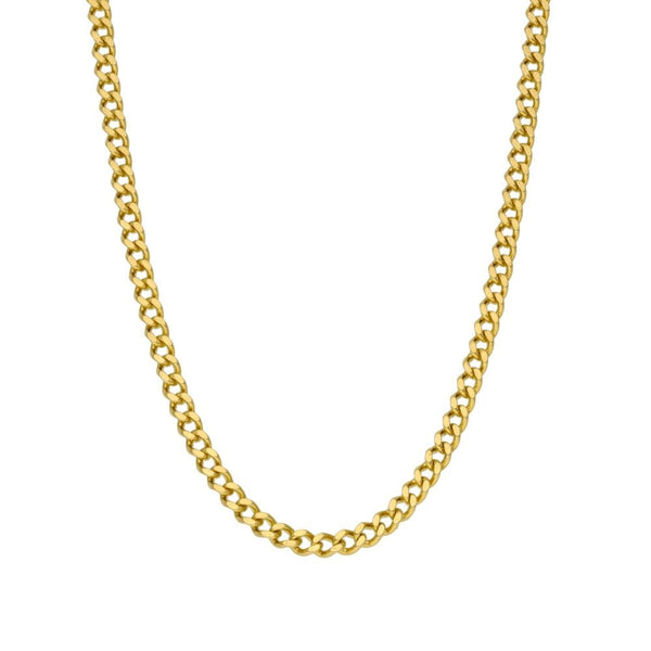 Gents 9ct Yellow Gold Fine Curb Chain - 20" - 14.2g