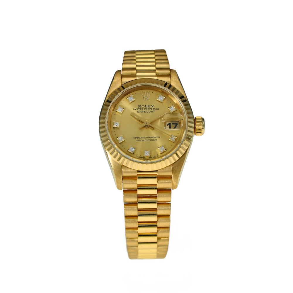 Datejust 69178 - Ladies Watch - Gold Coloured Dial - 1993