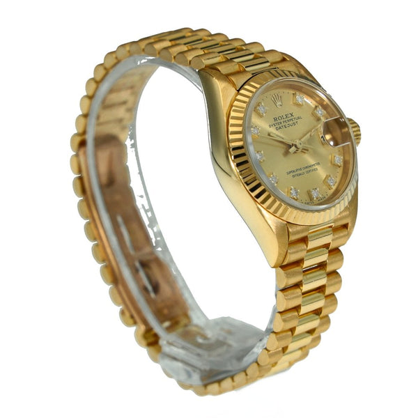 Datejust 69178 - Ladies Watch - Gold Coloured Dial - 1993