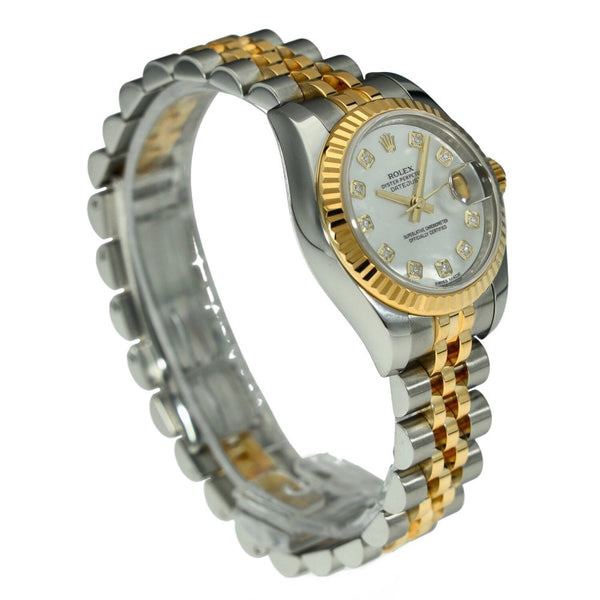 Datejust 179173 - Mother of Pearl Diamond Dial - 2016