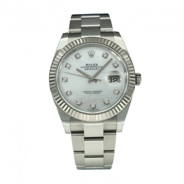 Datejust 41 126334 - Gents Watch - Diamond Dial - 2021