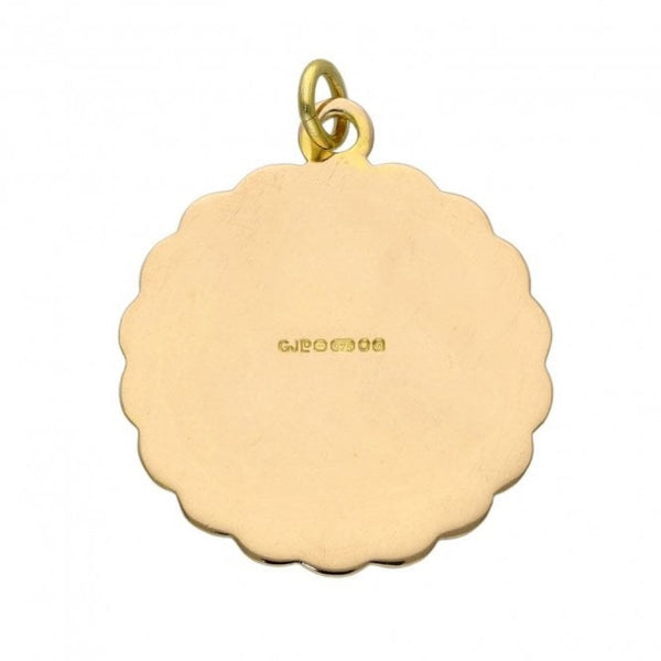 9ct Yellow Gold St. Christopher Pendant - 4.4g