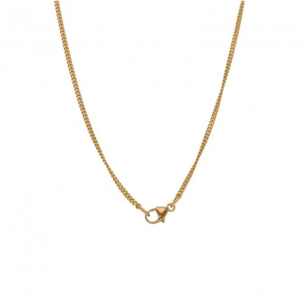 Ladies 9ct Rose Gold Cross & Chain - 18"