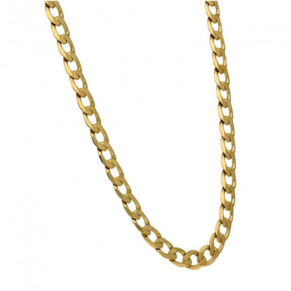 9ct Yellow Gold 23" Curb Chain - 26.0g