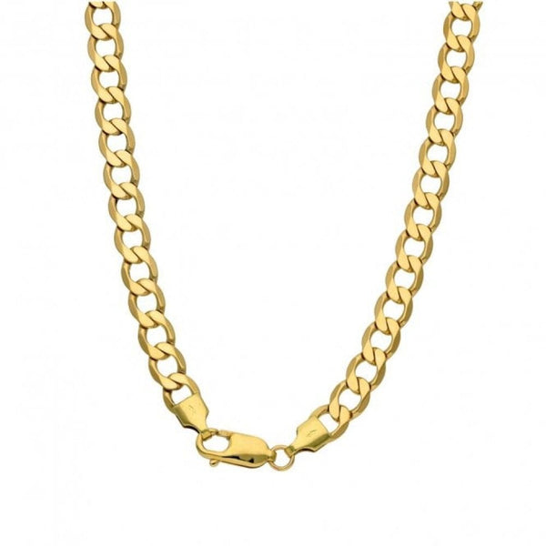 9ct Yellow Gold 23" Curb Chain - 26.0g