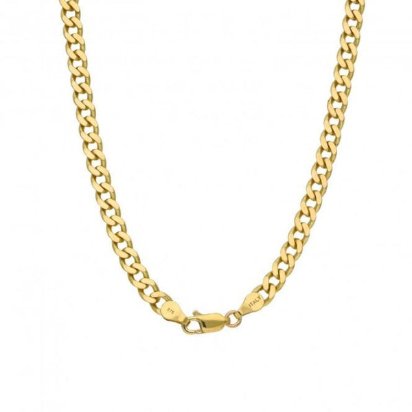 9ct Yellow Gold  Curb Chain 24" -  22g