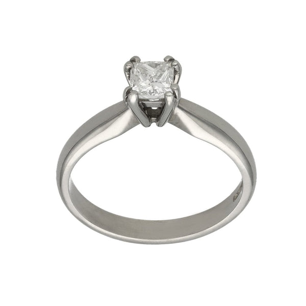 Ladies 18ct White Gold Diamond Engagement Ring - 0.41ct
