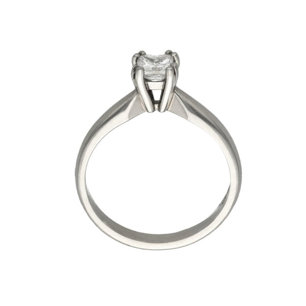 Ladies 18ct White Gold Diamond Engagement Ring - 0.41ct