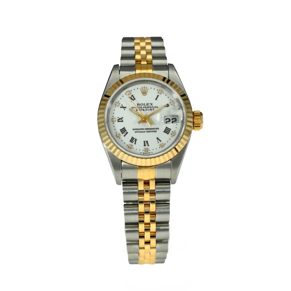 Datejust 69173 - Ladies Watch - Champagne Diamond Dial - 1995