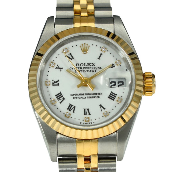 Datejust 69173 - Ladies Watch - Champagne Diamond Dial - 1995