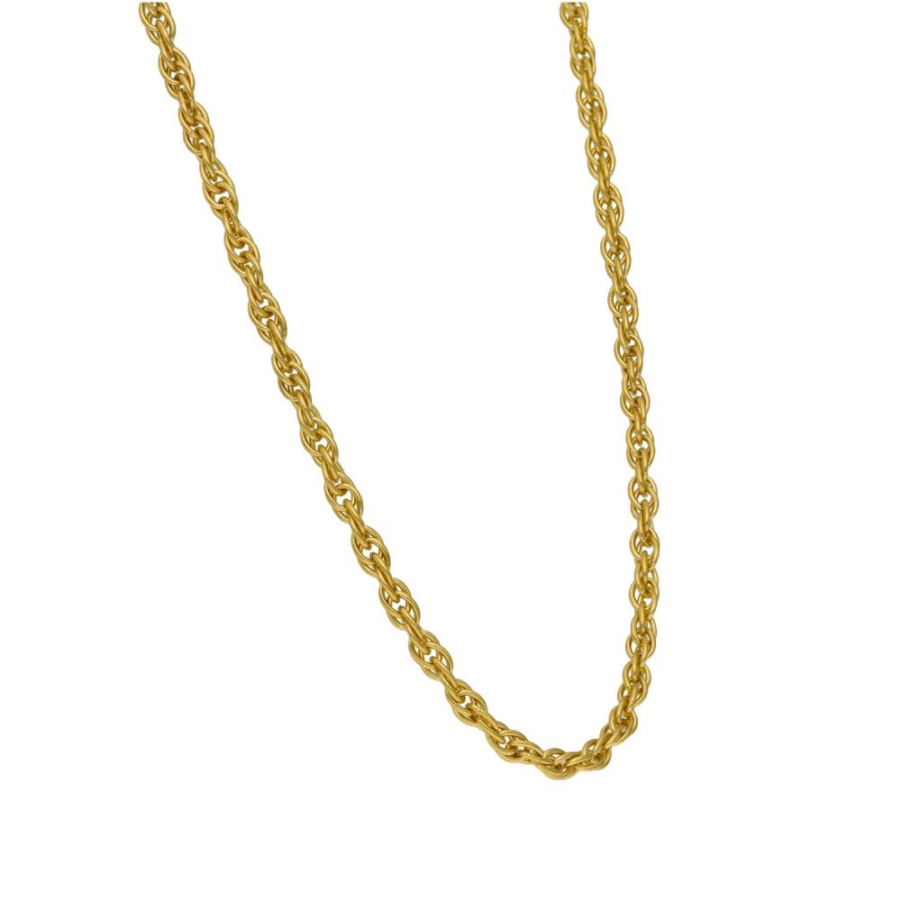 9ct Yellow Gold Prince Of Wales Chain - 24" - 14.0g
