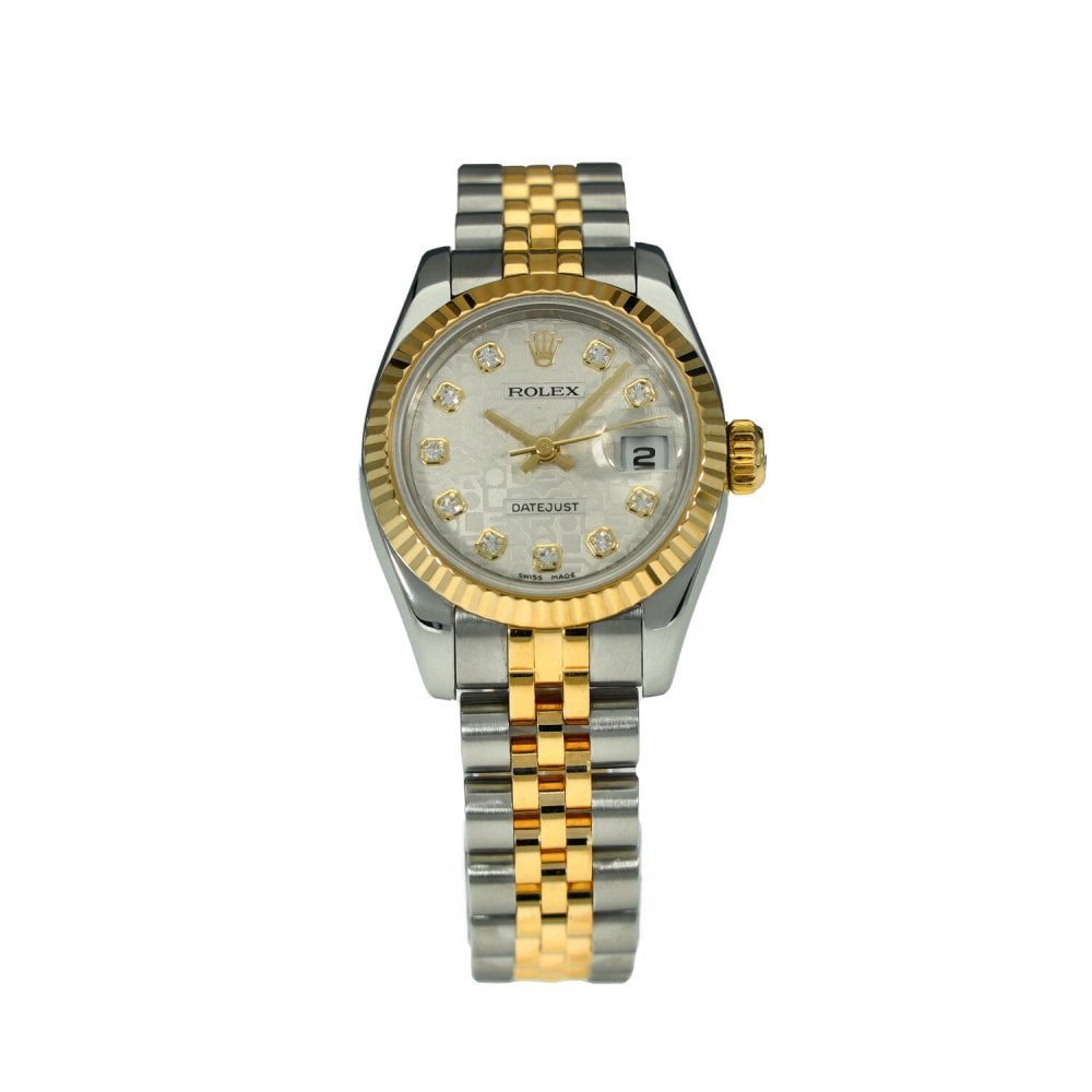 Lady Datejust 179173 - Ladies Watch - Diamond Dial - 2005