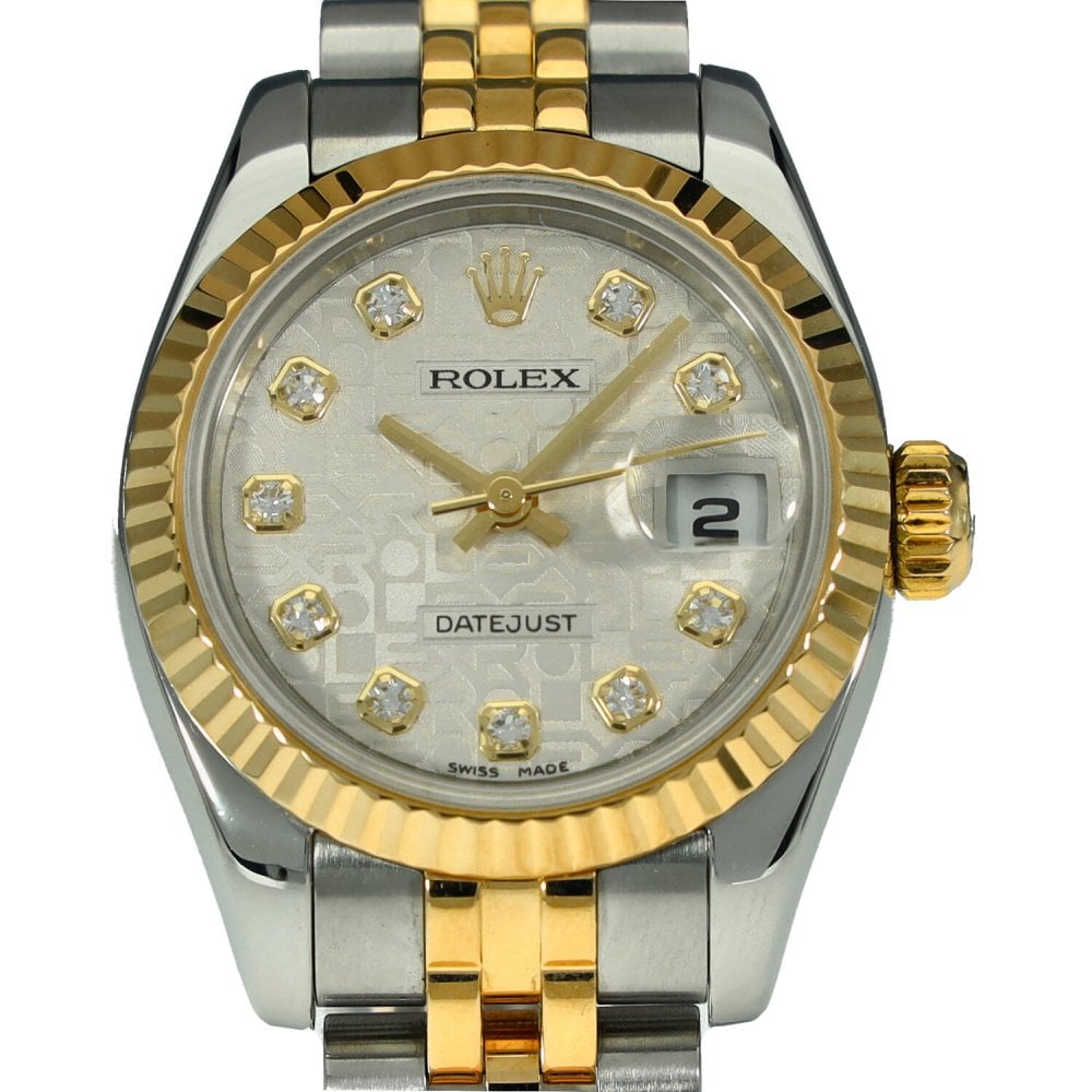 Lady Datejust 179173 - Ladies Watch - Diamond Dial - 2005