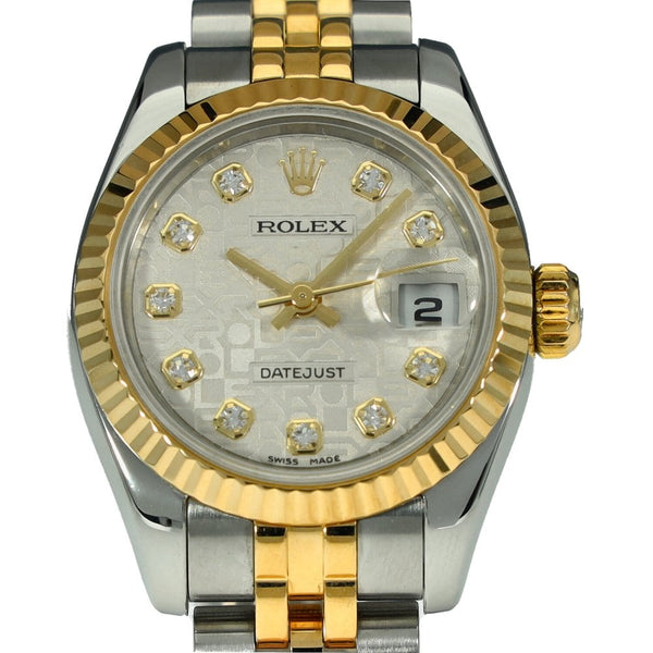 Lady Datejust 179173 - Ladies Watch - Diamond Dial - 2005