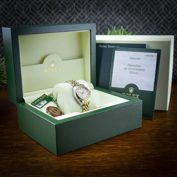 Lady Datejust 179173 - Ladies Watch - Diamond Dial - 2005