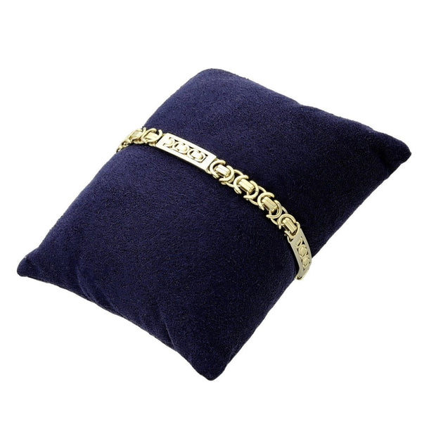 9ct Yellow Gold Fancy Link Bracelet - 17.0g