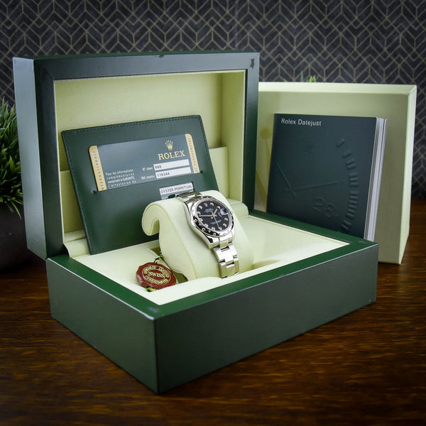 Datejust 178344 - Midsize Watch - Diamond Dial - 2011