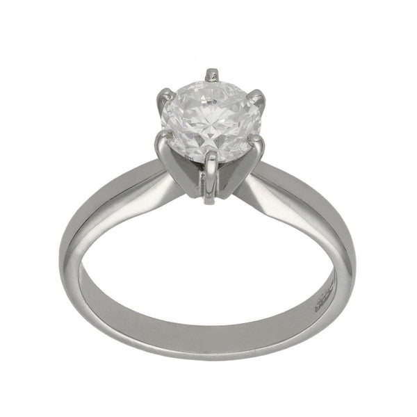 Ladies 18ct White Gold Diamond Engagement Ring - 1.01ct