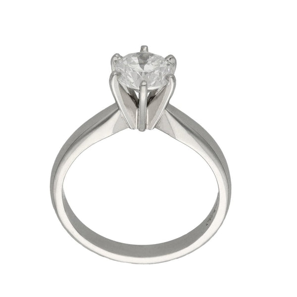 Ladies 18ct White Gold Diamond Engagement Ring - 1.01ct