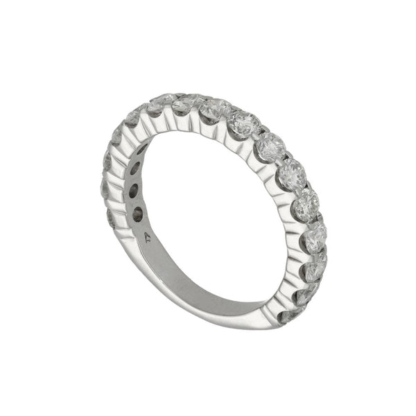 Ladies 14ct White Gold Diamond Set Eternity Ring - 1.50ct