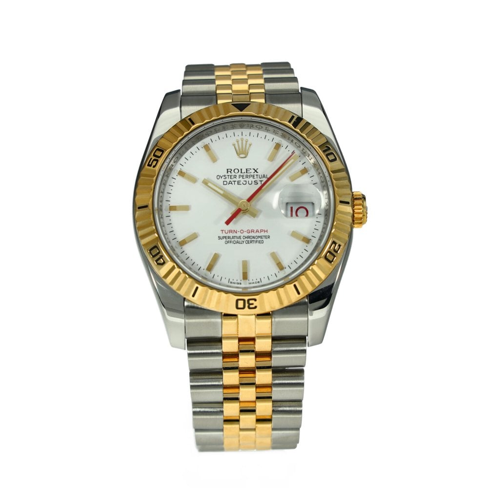 Datejust Turn-O-Graph 116263 - White Dial - 2006