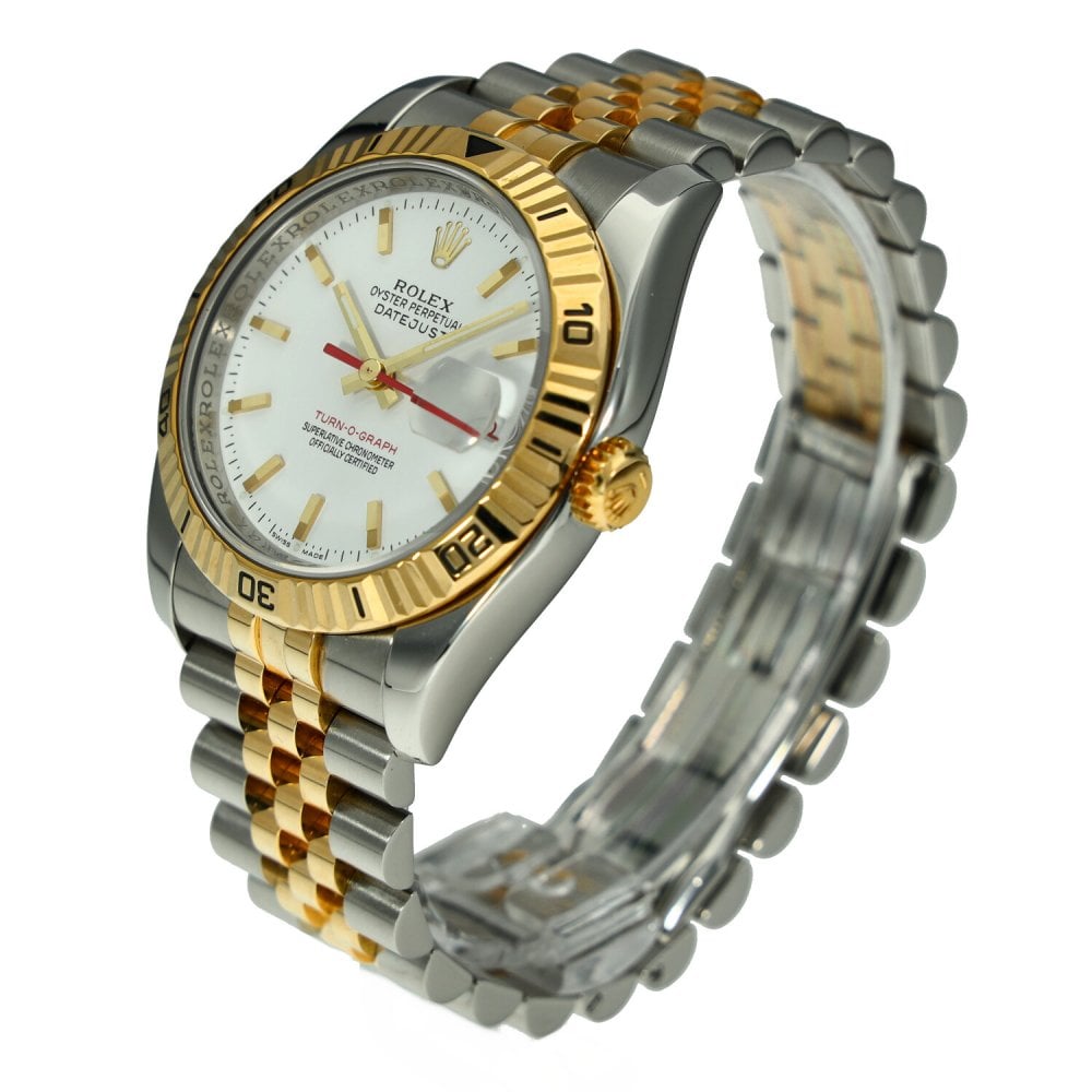 Datejust Turn-O-Graph 116263 - White Dial - 2006