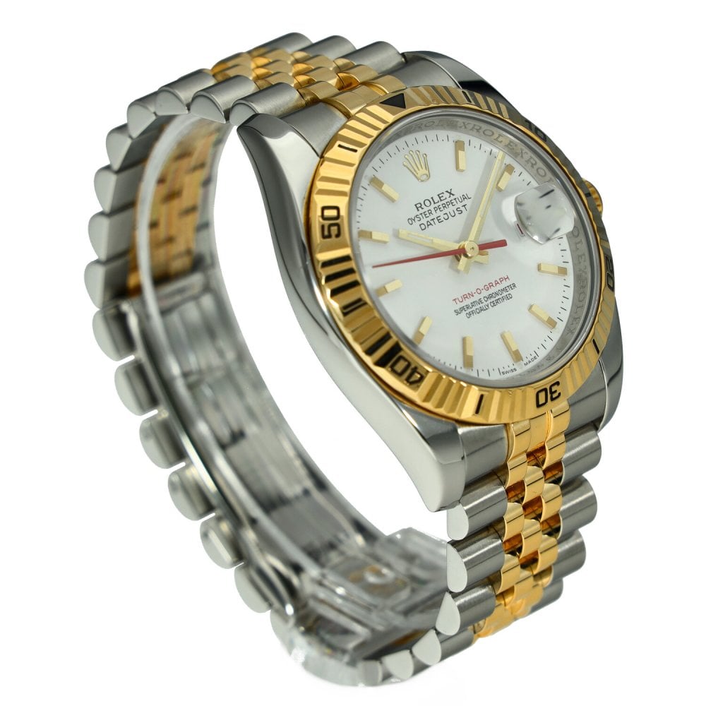 Datejust Turn-O-Graph 116263 - White Dial - 2006